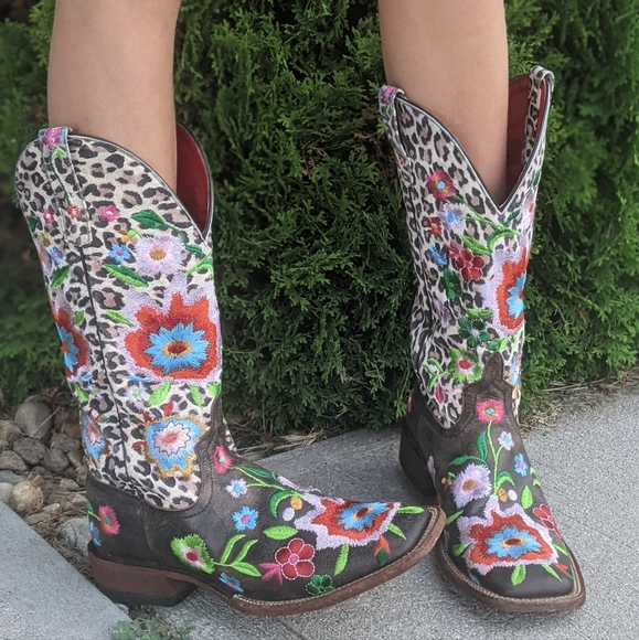 Bottes vintage Anderson Bean pour femmes. Bottes western